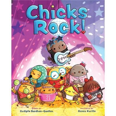 Abrams Chicks Rock by Sudipta BardhanQuallen - Publicité Abrams Chicks Rock by Sudipta BardhanQuallen - Publicité