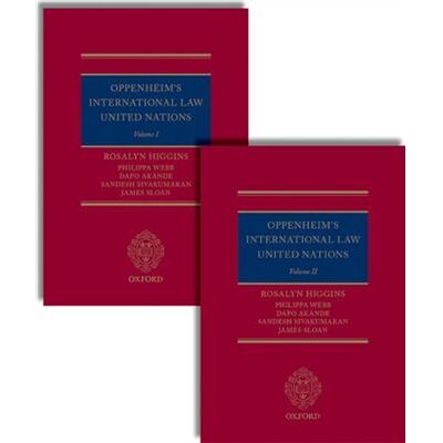 Oppenheims International Law United Nations by Sloan & James Member of the Immigration and Refugee Board of Canadaformerly Professor of International Law - Publicité Oppenheims International Law United Nations by Sloan & James Member of the Immigration and Refugee Board of Canadaformerly Professor of International Law - Publicité