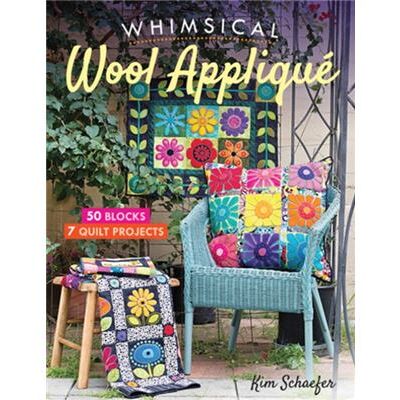 Inconnu Whimsical Wool Applique by Kim Schaefer - Publicité Inconnu Whimsical Wool Applique by Kim Schaefer - Publicité
