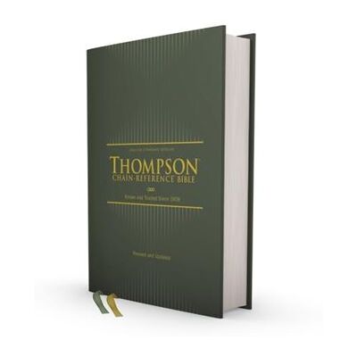 Zondervan ESV Thompson ChainReference Bible Hardcover Green Red Letter - Publicité Zondervan ESV Thompson ChainReference Bible Hardcover Green Red Letter - Publicité