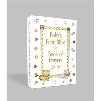 Zondervan Babys First Bible and Book of Prayers Gift Set by Melody Carlson - Publicité Zondervan Babys First Bible and Book of Prayers Gift Set by Melody Carlson - Publicité