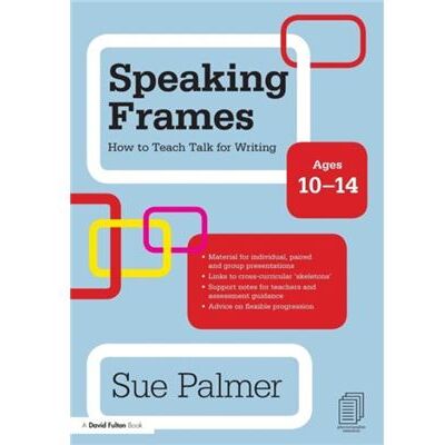 Routledge Speaking Frames How to Teach Talk for Writing Ages 1014 by Palmer Sue Writer Broadcaster and Consultant UK Paperback Book - Publicité Routledge Speaking Frames How to Teach Talk for Writing Ages 1014 by Palmer Sue Writer Broadcaster and Consultant UK Paperback Book - Publicité