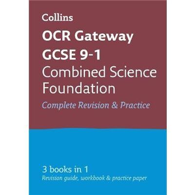 OCR Gateway GCSE 91 Combined Science Foundation AllinOne Complete Revision and Practice by Collins GCSE Paperback Book - Publicité OCR Gateway GCSE 91 Combined Science Foundation AllinOne Complete Revision and Practice by Collins GCSE Paperback Book - Publicité