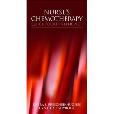 Jones & Bartlett Pub Nurses Chemotherapy Quick Pocket Reference by Cynthia J. Shyrock - Publicité Jones & Bartlett Pub Nurses Chemotherapy Quick Pocket Reference by Cynthia J. Shyrock - Publicité