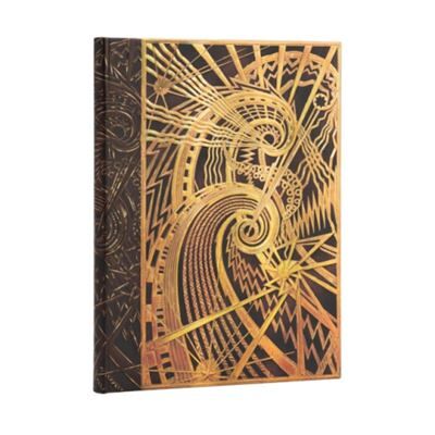 The Chanin Spiral New York Deco Ultra Lined Hardcover Journal by Paperblanks - Publicité The Chanin Spiral New York Deco Ultra Lined Hardcover Journal by Paperblanks - Publicité