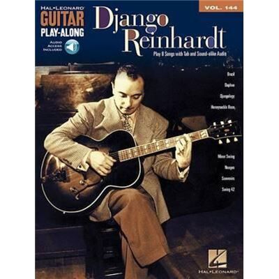 Hal Leonard Django Reinhardt Guitar PlayAlong Volume 144 by Created by Django Reinhardt - Publicité Hal Leonard Django Reinhardt Guitar PlayAlong Volume 144 by Created by Django Reinhardt - Publicité
