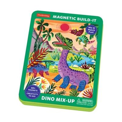 Galison Dino MixUp Magnetic BuildIt by Mudpuppy - Publicité Galison Dino MixUp Magnetic BuildIt by Mudpuppy - Publicité