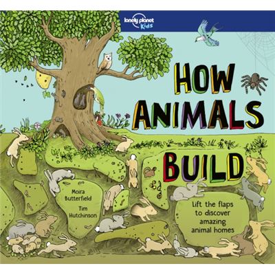 How Animals Build by Lonely Planet Kids & Moira Butterfield & Illustrated by Tim Hutchinson - Publicité How Animals Build by Lonely Planet Kids & Moira Butterfield & Illustrated by Tim Hutchinson - Publicité