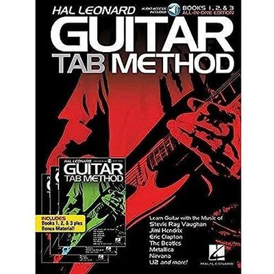 Hal Leonard Corporation Hal Leonard Guitar Tab Method AllInOne Edition Includes Downloadable Audio Includes Bonus Material by Michael Mueller & Jeff Schroedl & Edited by Jeff Ar - Publicité Hal Leonard Corporation Hal Leonard Guitar Tab Method AllInOne Edition Includes Downloadable Audio Includes Bonus Material by Michael Mueller & Jeff Schroedl & Edited by Jeff Ar - Publicité