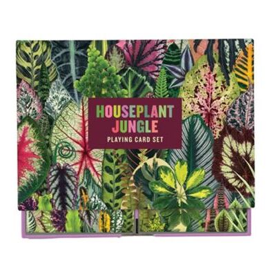 Houseplant Jungle Playing Card Set by Galison - Publicité Houseplant Jungle Playing Card Set by Galison - Publicité