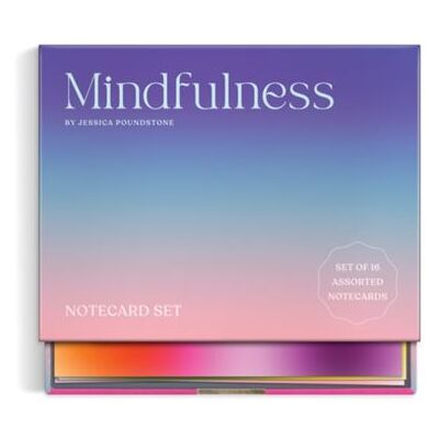 Mindfulness by Jessica Poundstone Greeting Card Assortment by Galison - Publicité Mindfulness by Jessica Poundstone Greeting Card Assortment by Galison - Publicité