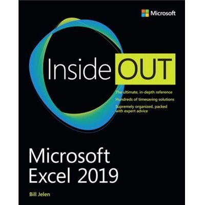 Inconnu Microsoft Excel 2019 Inside Out by Bill Jelen - Publicité Inconnu Microsoft Excel 2019 Inside Out by Bill Jelen - Publicité