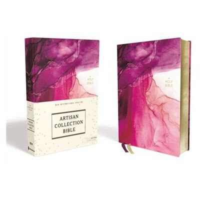 NIV Artisan Collection Bible Cloth over Board Pink Art Gilded Edges Red Letter Comfort Print by Zondervan Zondervan - Publicité NIV Artisan Collection Bible Cloth over Board Pink Art Gilded Edges Red Letter Comfort Print by Zondervan Zondervan - Publicité