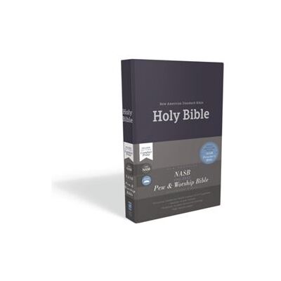 NASB Pew and Worship Bible Hardcover Blue 1995 Text Comfort Print by Zondervan - Publicité NASB Pew and Worship Bible Hardcover Blue 1995 Text Comfort Print by Zondervan - Publicité