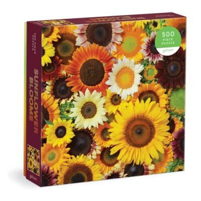 Sunflower Blooms 500 Piece Puzzle by Galison - Publicité Sunflower Blooms 500 Piece Puzzle by Galison - Publicité
