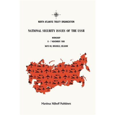 National Security Issues of the USSR - Springer - Springer - Livre en Anglais - Paperback - Publicité National Security Issues of the USSR - Springer - Springer - Livre en Anglais - Paperback - Publicité