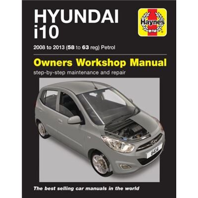 Haynes Publishing Group Hyundai i10 petrol 0813 58 to 63 by Haynes Publishing - Publicité Haynes Publishing Group Hyundai i10 petrol 0813 58 to 63 by Haynes Publishing - Publicité