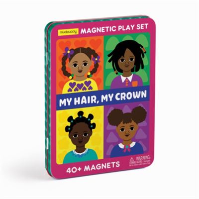 Galison My Hair My Crown Magnetic Play Set by Mudpuppy - Publicité Galison My Hair My Crown Magnetic Play Set by Mudpuppy - Publicité