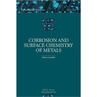 Epfl Pr Corrosion and Surface Chemistry of Metals by Landolt & Dieter cole Polytechnique Fdrale de Zurich & Switzerland - Publicité Epfl Pr Corrosion and Surface Chemistry of Metals by Landolt & Dieter cole Polytechnique Fdrale de Zurich & Switzerland - Publicité