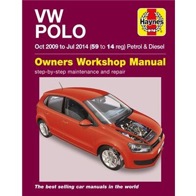 VW Polo 09 14 Haynes Repair Manual by Peter Gill - Publicité VW Polo 09 14 Haynes Repair Manual by Peter Gill - Publicité