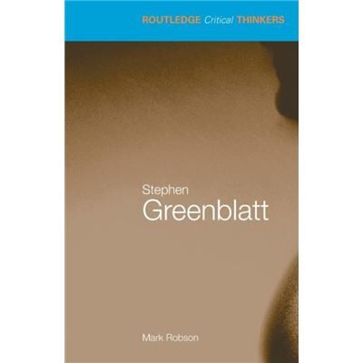 Routledge Stephen Greenblatt by Mark Robson - Publicité Routledge Stephen Greenblatt by Mark Robson - Publicité