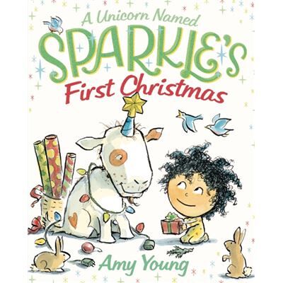 Inconnu A Unicorn Named Sparkles First Christmas by Young & Amy - Publicité Inconnu A Unicorn Named Sparkles First Christmas by Young & Amy - Publicité
