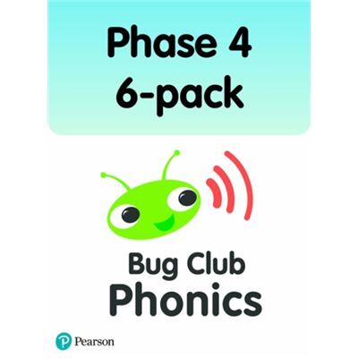 Pearson Education Limited Bug Club Phonics Phase 4 6-pack (180 books) - Publicité Pearson Education Limited Bug Club Phonics Phase 4 6-pack (180 books) - Publicité