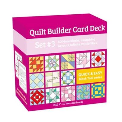 C T Publishing Quilt Builder Card Deck Set 3 by C&T Publishing - Publicité C T Publishing Quilt Builder Card Deck Set 3 by C&T Publishing - Publicité