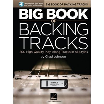 Hal Leonard Big Book of Backing Tracks by Chad Johnson - Publicité Hal Leonard Big Book of Backing Tracks by Chad Johnson - Publicité