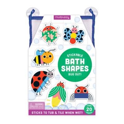 Galison Bug Out Stickable Foam Bath Shapes by Mudpuppy - Publicité Galison Bug Out Stickable Foam Bath Shapes by Mudpuppy - Publicité