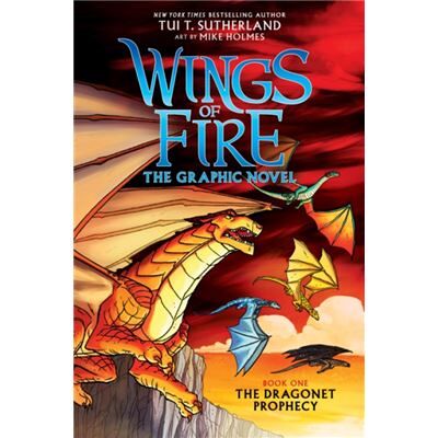 Wings of Fire The Dragonet Prophecy A Graphic Novel Wings of Fire Graphic Novel 1 - Tui Sutherland - Scholastic - Livre en Anglais - Hardback - Publicité Wings of Fire The Dragonet Prophecy A Graphic Novel Wings of Fire Graphic Novel 1 - Tui Sutherland - Scholastic - Livre en Anglais - Hardback - Publicité