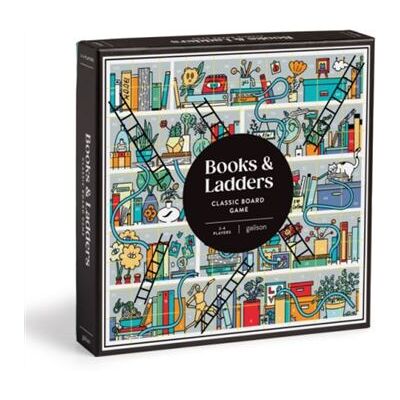 Books and Ladders Classic Board Game by Galison - Publicité Books and Ladders Classic Board Game by Galison - Publicité