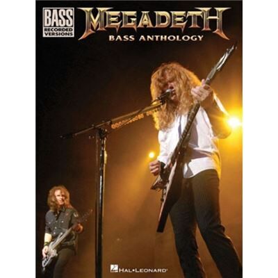 Hal Leonard Megadeth Bass Anthology - Publicité Hal Leonard Megadeth Bass Anthology - Publicité