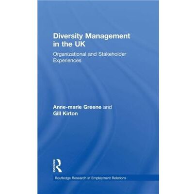 Routledge Diversity Management in the UK by Annemarie Greene - Publicité Routledge Diversity Management in the UK by Annemarie Greene - Publicité