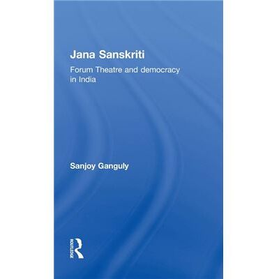 Routledge Jana Sanskriti by Sanjoy Ganguly Hardcover Book - Publicité Routledge Jana Sanskriti by Sanjoy Ganguly Hardcover Book - Publicité