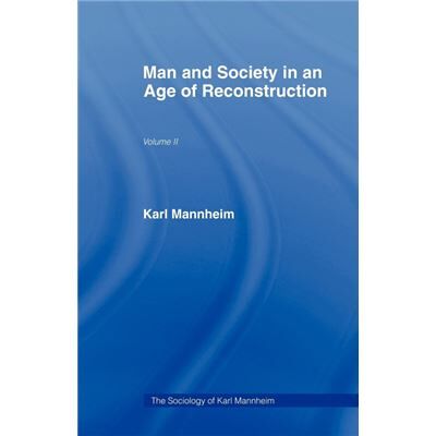 Routledge Man and Society in an Age of Reconstruction by Karl Mannheim - Publicité Routledge Man and Society in an Age of Reconstruction by Karl Mannheim - Publicité
