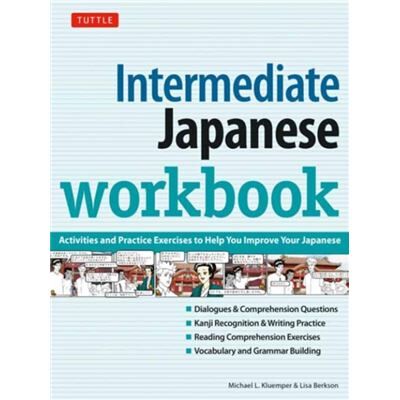 Tuttle Publishing Intermediate Japanese Workbook by Lisa Berkson - Publicité Tuttle Publishing Intermediate Japanese Workbook by Lisa Berkson - Publicité