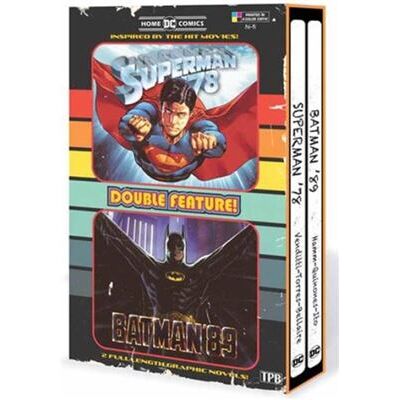 DC Comics Superman 78Batman 89 Box Set by Sam Hamm - Publicité DC Comics Superman 78Batman 89 Box Set by Sam Hamm - Publicité