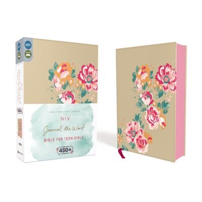 NIV Journal the Word Bible for Teen Girls Leathersoft over Board GoldFloral Red Letter by Zondervan Zondervan - Publicité NIV Journal the Word Bible for Teen Girls Leathersoft over Board GoldFloral Red Letter by Zondervan Zondervan - Publicité