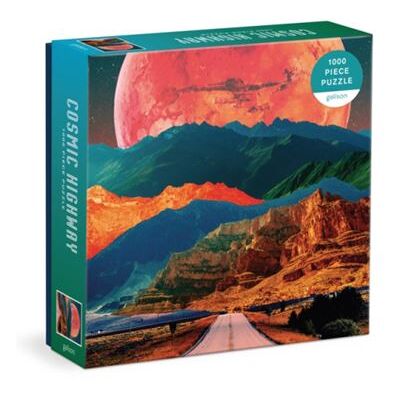 Cosmic Highway 1000 Piece Puzzle in a Square Box by Galison - Publicité Cosmic Highway 1000 Piece Puzzle in a Square Box by Galison - Publicité