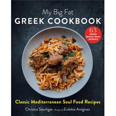 My Big Fat Greek Cookbook by Evdokia Antginas - Publicité My Big Fat Greek Cookbook by Evdokia Antginas - Publicité