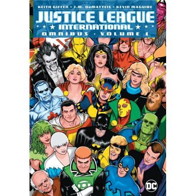 Dc Comics Justice League International Omnibus Vol. 1 by J.M. DeMatteis - Publicité Dc Comics Justice League International Omnibus Vol. 1 by J.M. DeMatteis - Publicité
