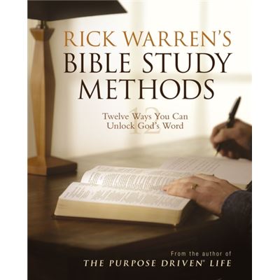 Zondervan Rick Warrens Bible Study Methods by Rick Warren - Publicité Zondervan Rick Warrens Bible Study Methods by Rick Warren - Publicité