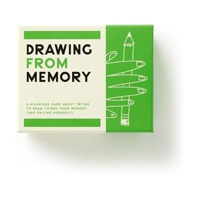 Drawing From Memory Game by Galison - Publicité Drawing From Memory Game by Galison - Publicité