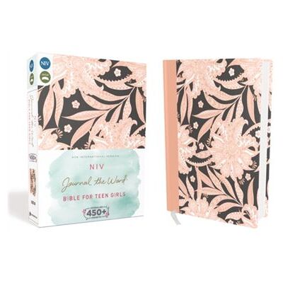 NIV Journal the Word Bible for Teen Girls Hardcover Pink Floral Red Letter by Zondervan Zondervan - Publicité NIV Journal the Word Bible for Teen Girls Hardcover Pink Floral Red Letter by Zondervan Zondervan - Publicité