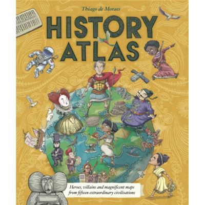 Scholastic History Atlas by Thiago de Moraes - Publicité Scholastic History Atlas by Thiago de Moraes - Publicité