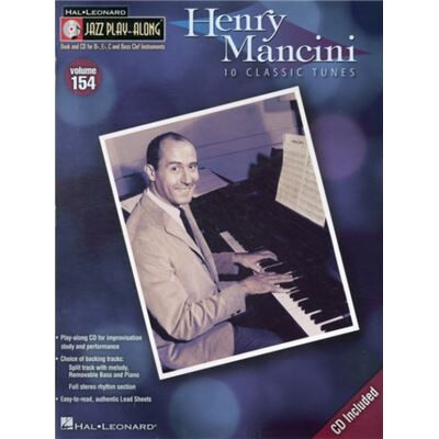 Hal Leonard Henry Mancini Jazz PlayAlong Volume 154 by By composer Henry Mancini - Publicité Hal Leonard Henry Mancini Jazz PlayAlong Volume 154 by By composer Henry Mancini - Publicité