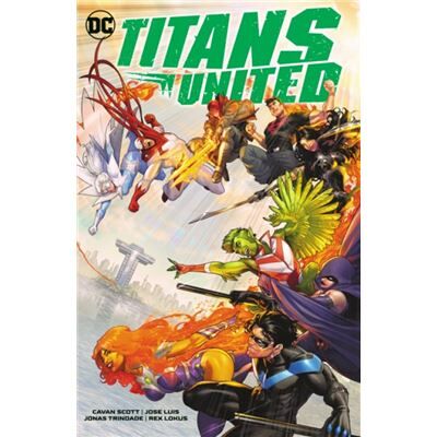 DC Comics Titans United by Jose Luis - Publicité DC Comics Titans United by Jose Luis - Publicité