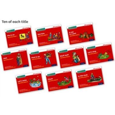 Oxford University Press Read Write Inc. Phonics Red Ditty books Pack of 100 by Gill Munton - Publicité Oxford University Press Read Write Inc. Phonics Red Ditty books Pack of 100 by Gill Munton - Publicité