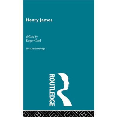 Routledge Henry James by Roger Gard Hardcover Book - Publicité Routledge Henry James by Roger Gard Hardcover Book - Publicité